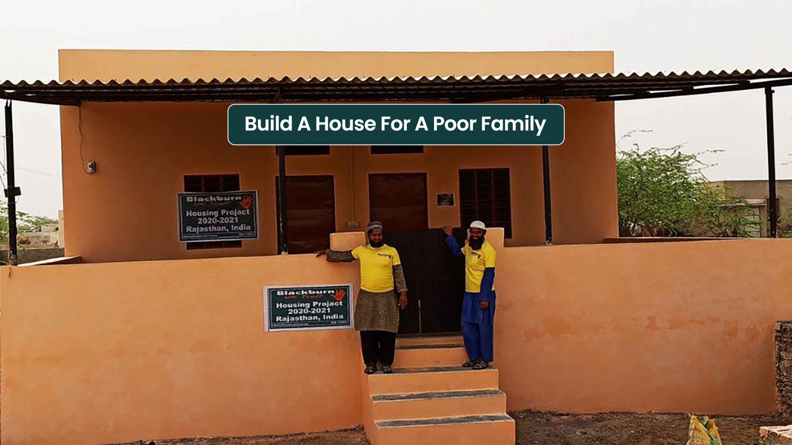 Build A House For A Poor Family